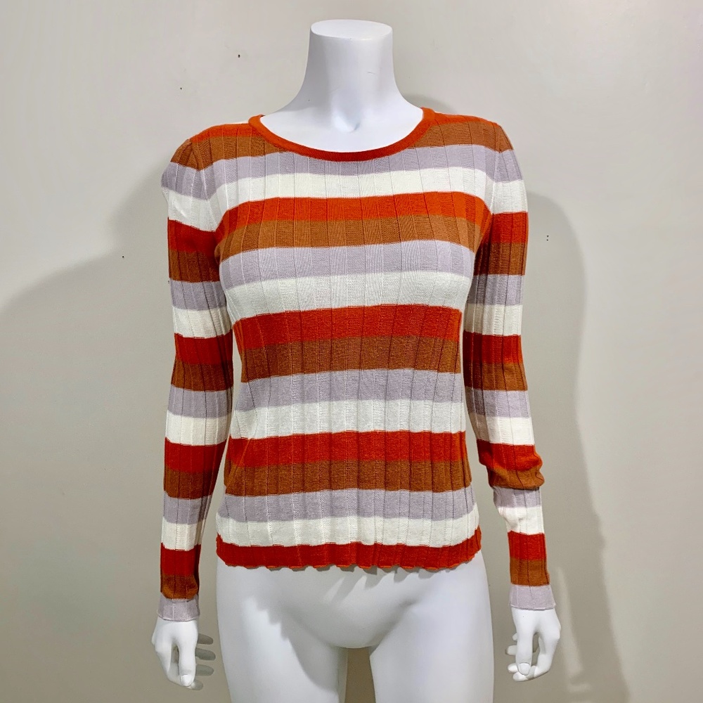 NEW Madewell Clarkwell Pullover Sweater Striped